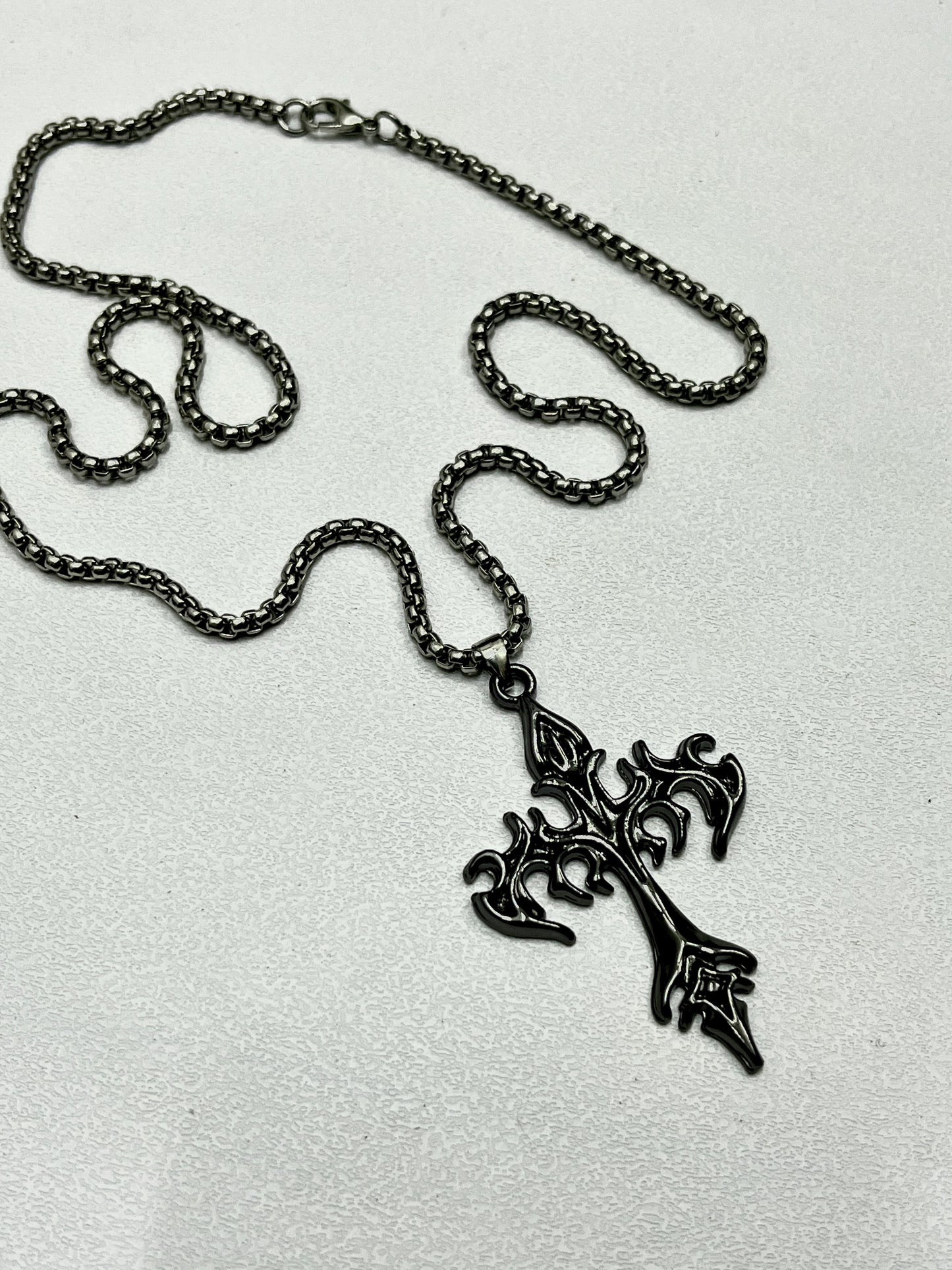 Full black gothic chain