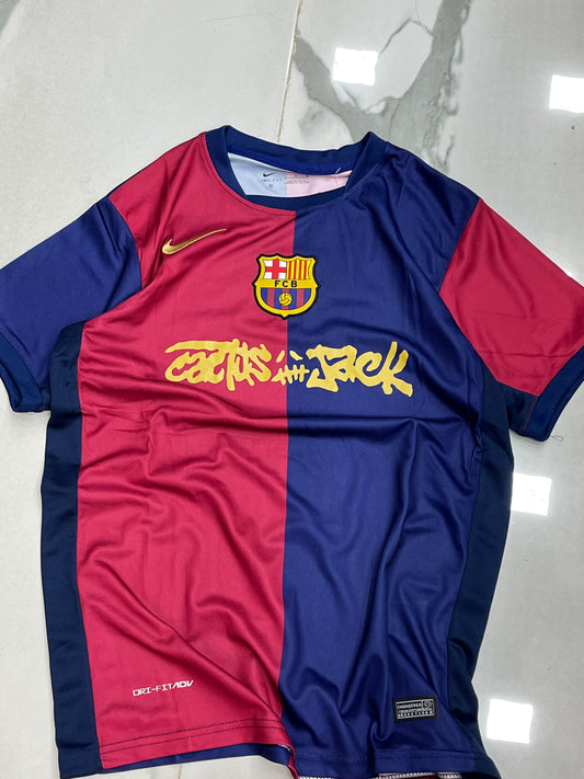 Embroidered braca X travis edition jersey with shorts