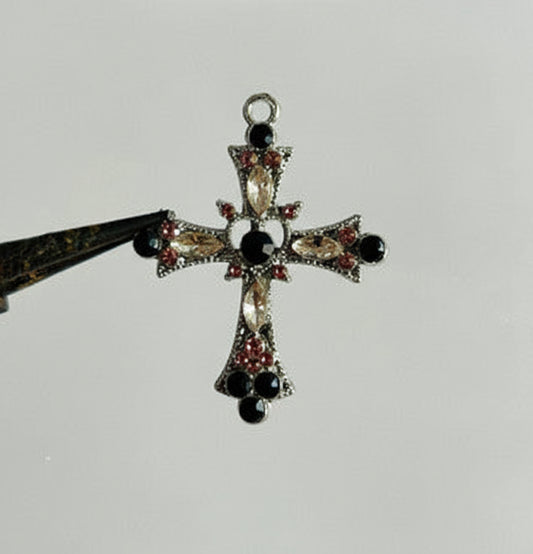 Cutest cross pendent with chain