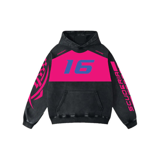 F1 charles, fox racing Hoodie – 360 GSM Heavyweight (Front & Back Statement Prints)