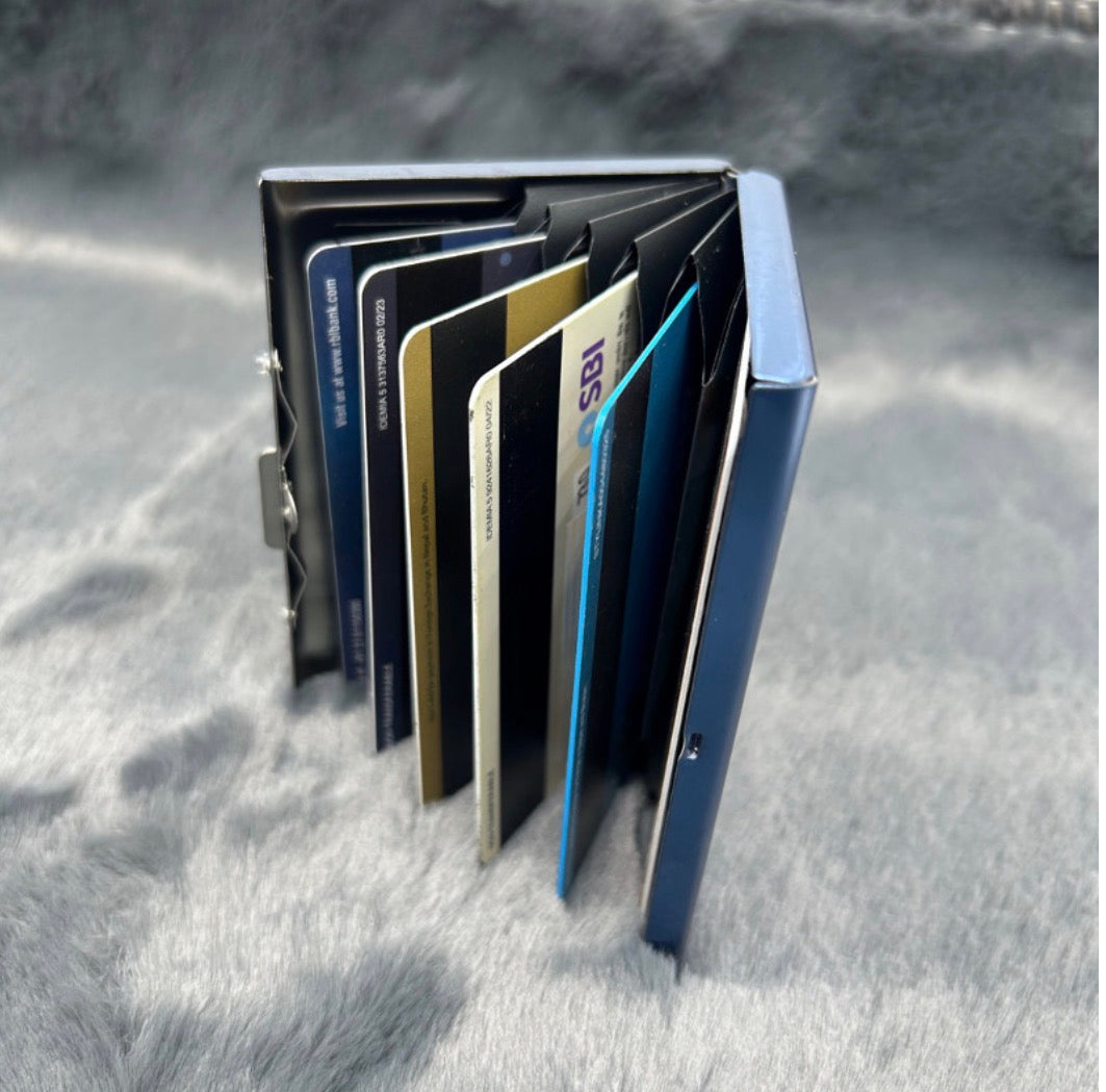 Chrome Heart Card Holder Wallet (black,blue,yellow)