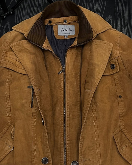 Multilayered heavy material jacket