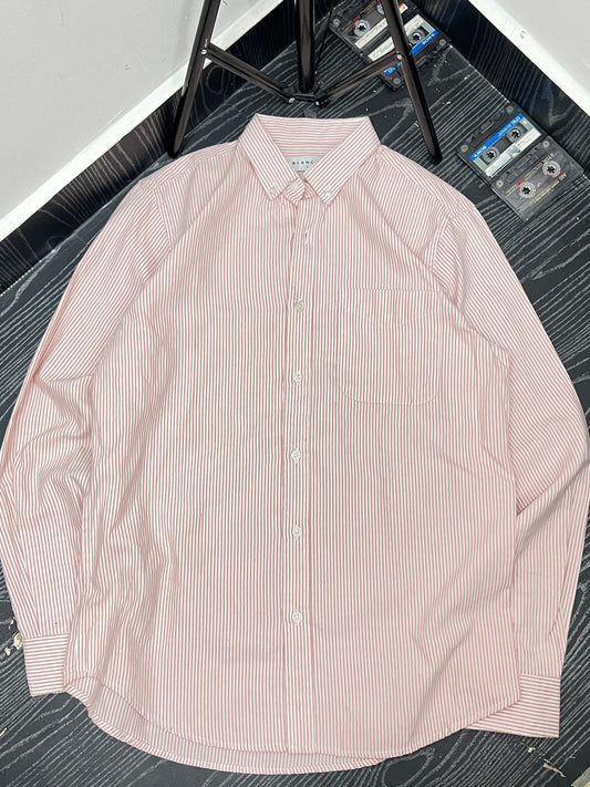 Pink striped shirt unisex