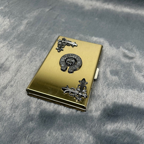 Chrome Heart Card Holder Wallet (black,blue,yellow)