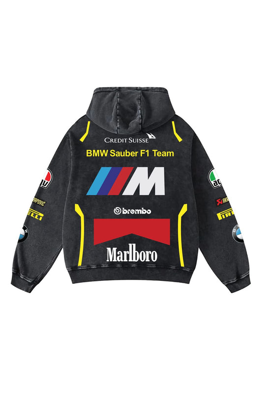 Marlboro racing Aesthetic Hoodie – 360 GSM Heavyweight (Front & Back Statement Prints)