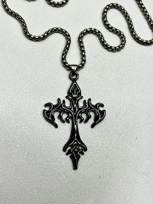 Full black gothic chain