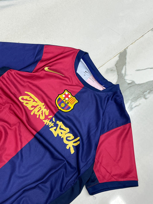 Embroidered braca X travis edition jersey with shorts