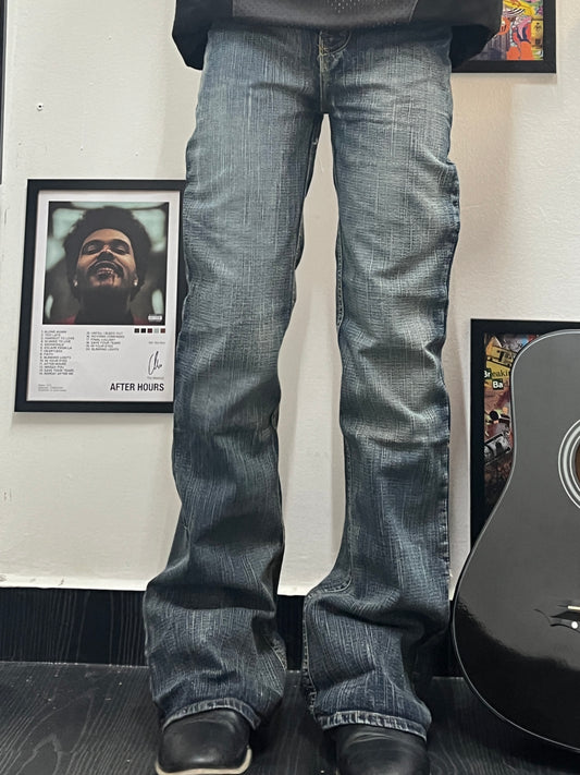 Mexican style, straight fit jeans