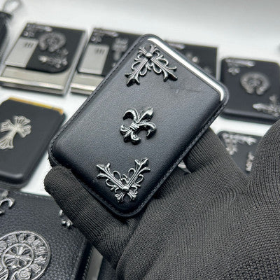 Chrome heart, Leather card holder and megasafe4 iPhones