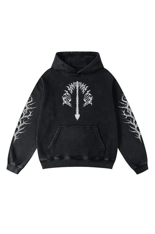 Aesthetic Hoodie – 360 GSM Heavyweight (Front & Back Statement Prints)