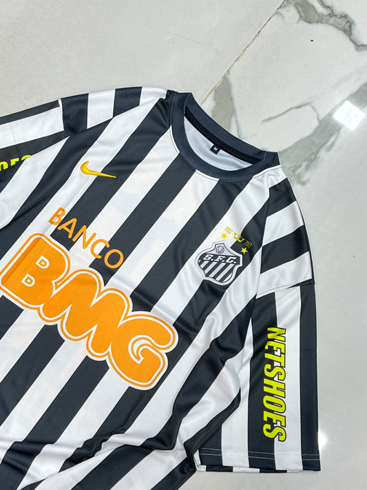 Oversized embroidered Neymar home jersey