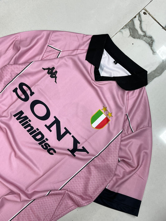Pink collared oversized italy jersey
