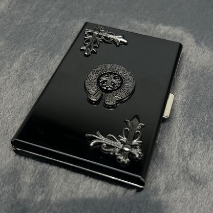 Chrome Heart Card Holder Wallet (black,blue,yellow)