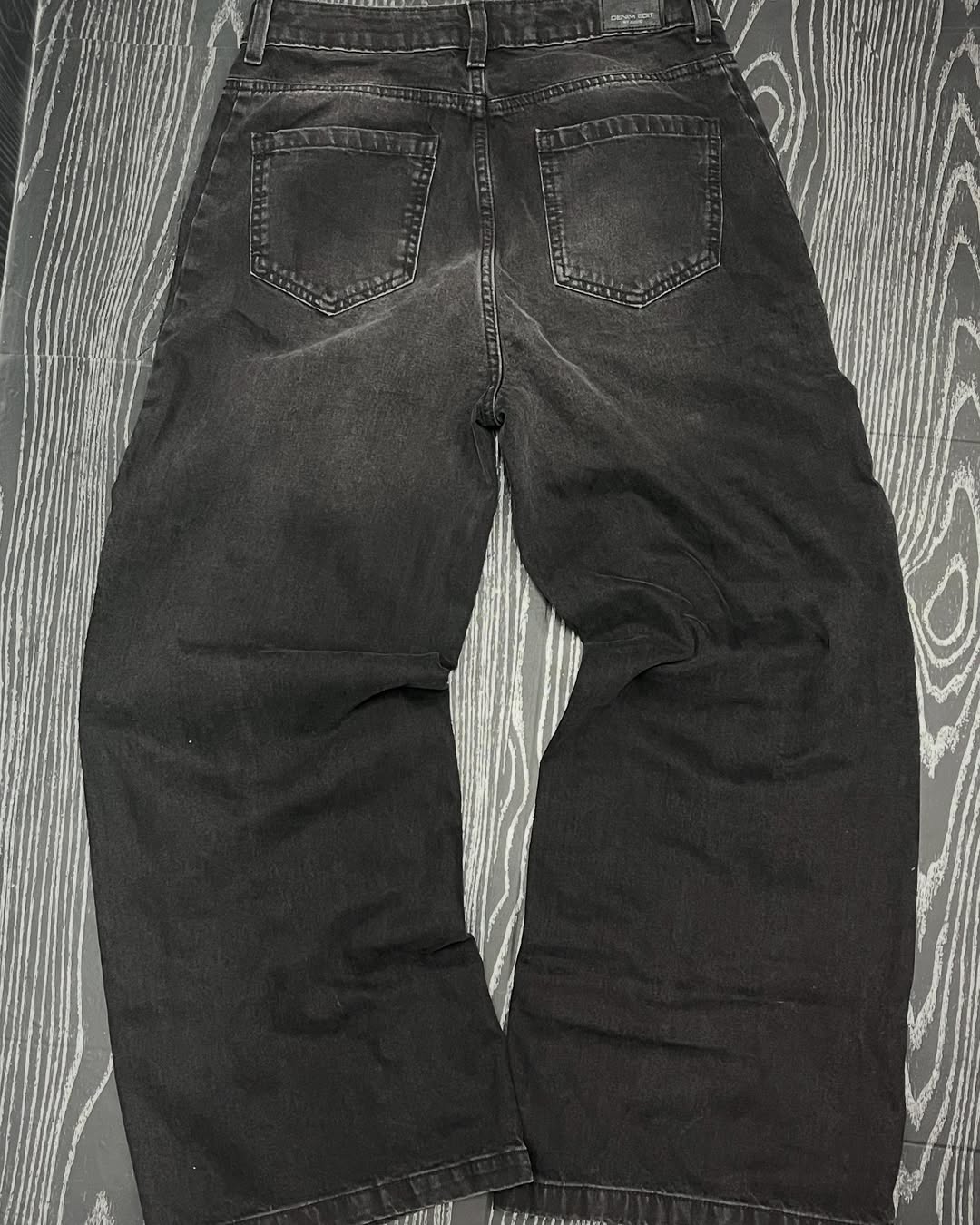 Zudio black baggy jeans