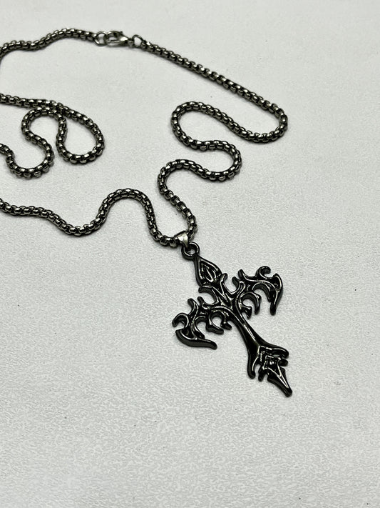 Full black gothic chain