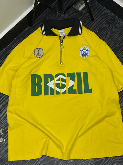 Fanmade oversized brazil tee