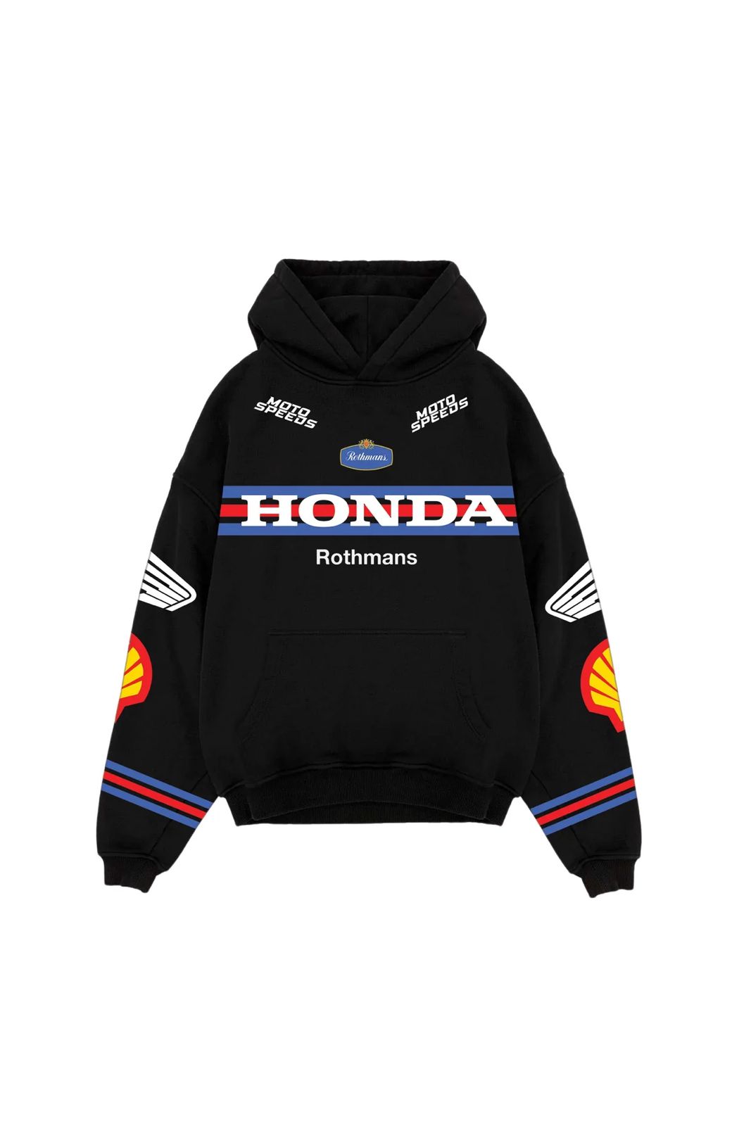 Rothmans honda Aesthetic Hoodie – 360 GSM Heavyweight (Front & Back Statement Prints)
