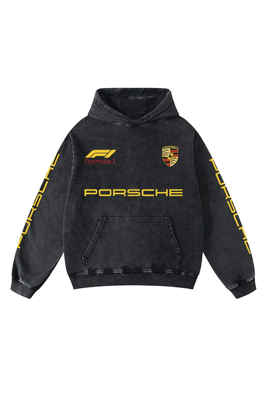F1 porsche red bull racing Aesthetic Hoodie – 360 GSM Heavyweight (Front & Back Statement Prints)